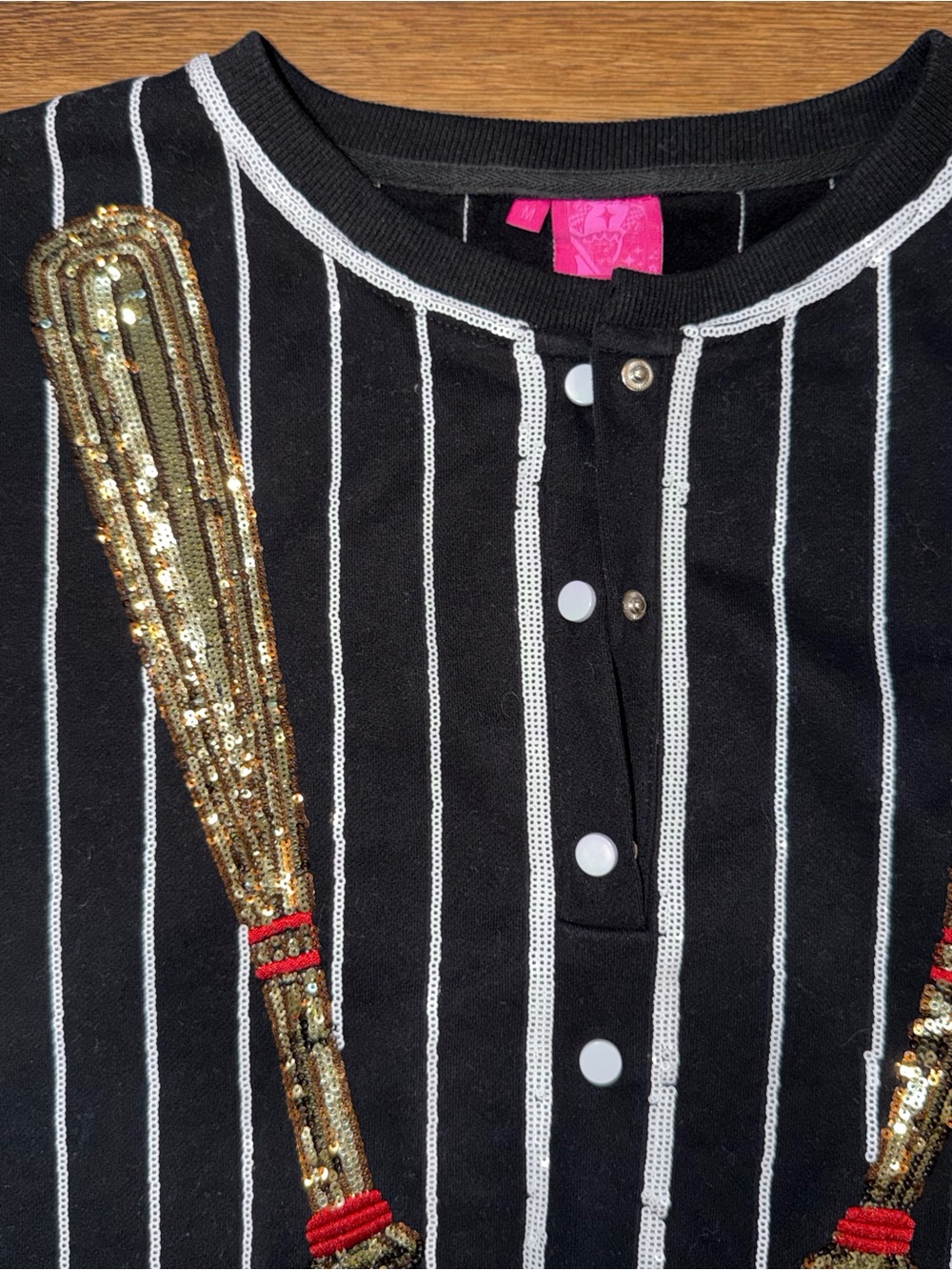 Queen of Sparkles baseball top size medium - Picture 3 of 5